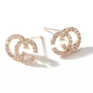 Cc Zircon Crystal Earrings
